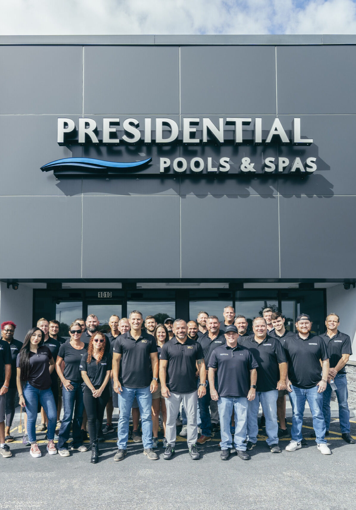 Pool Builder Team Photo