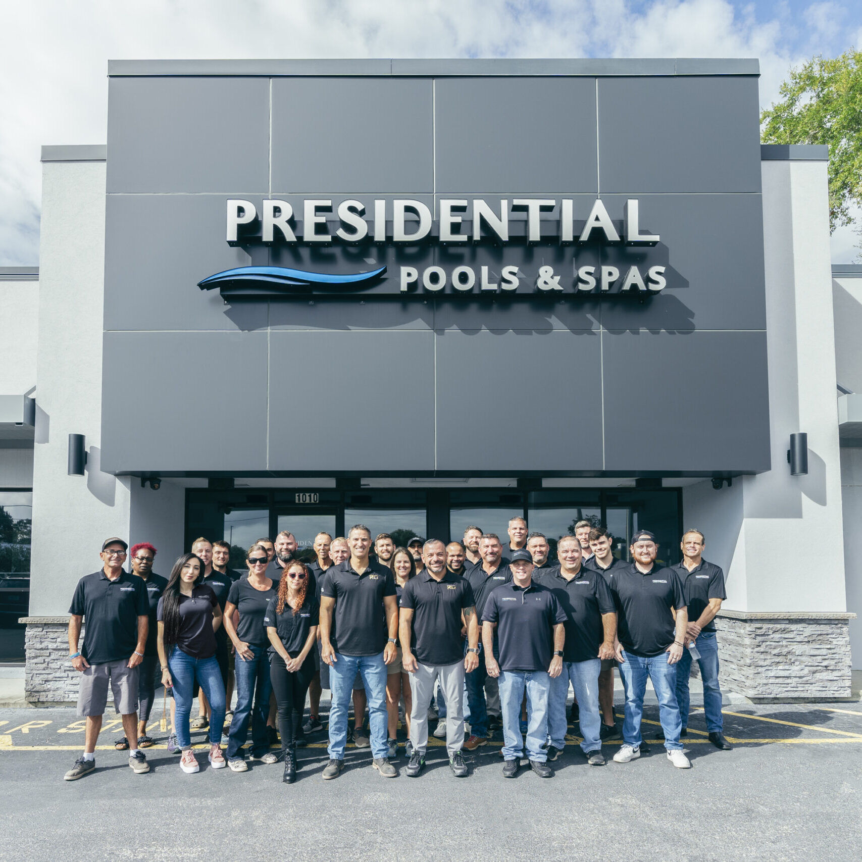 Pool Builder Team Photo