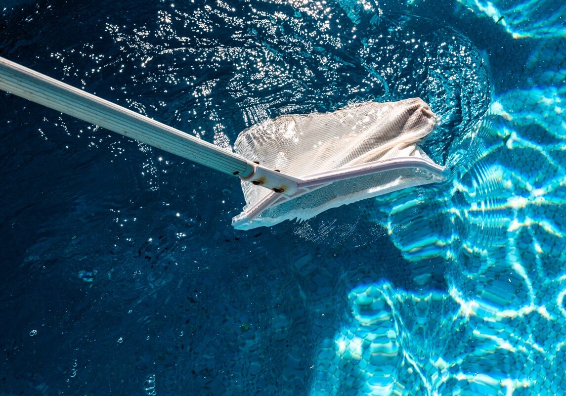 Pool Service with Leaf Skimming